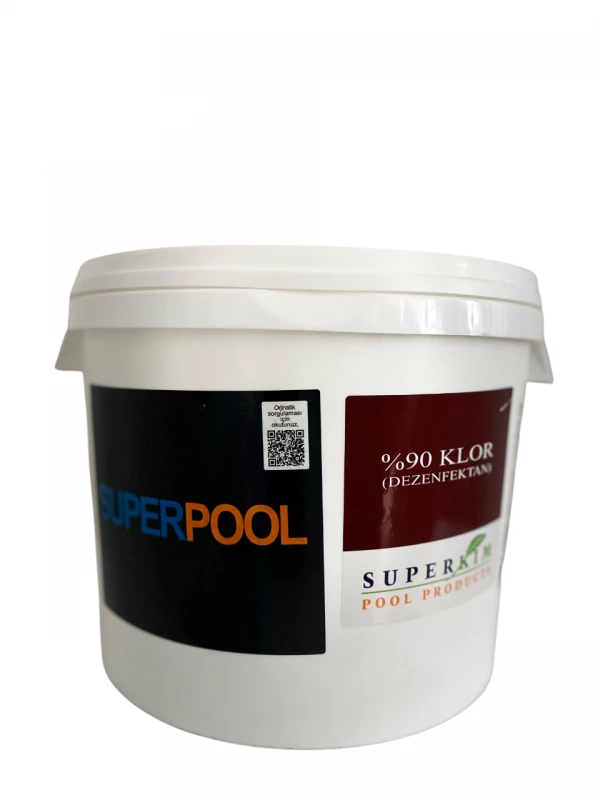 Superpool 90'lık Toz Klor 10 KG