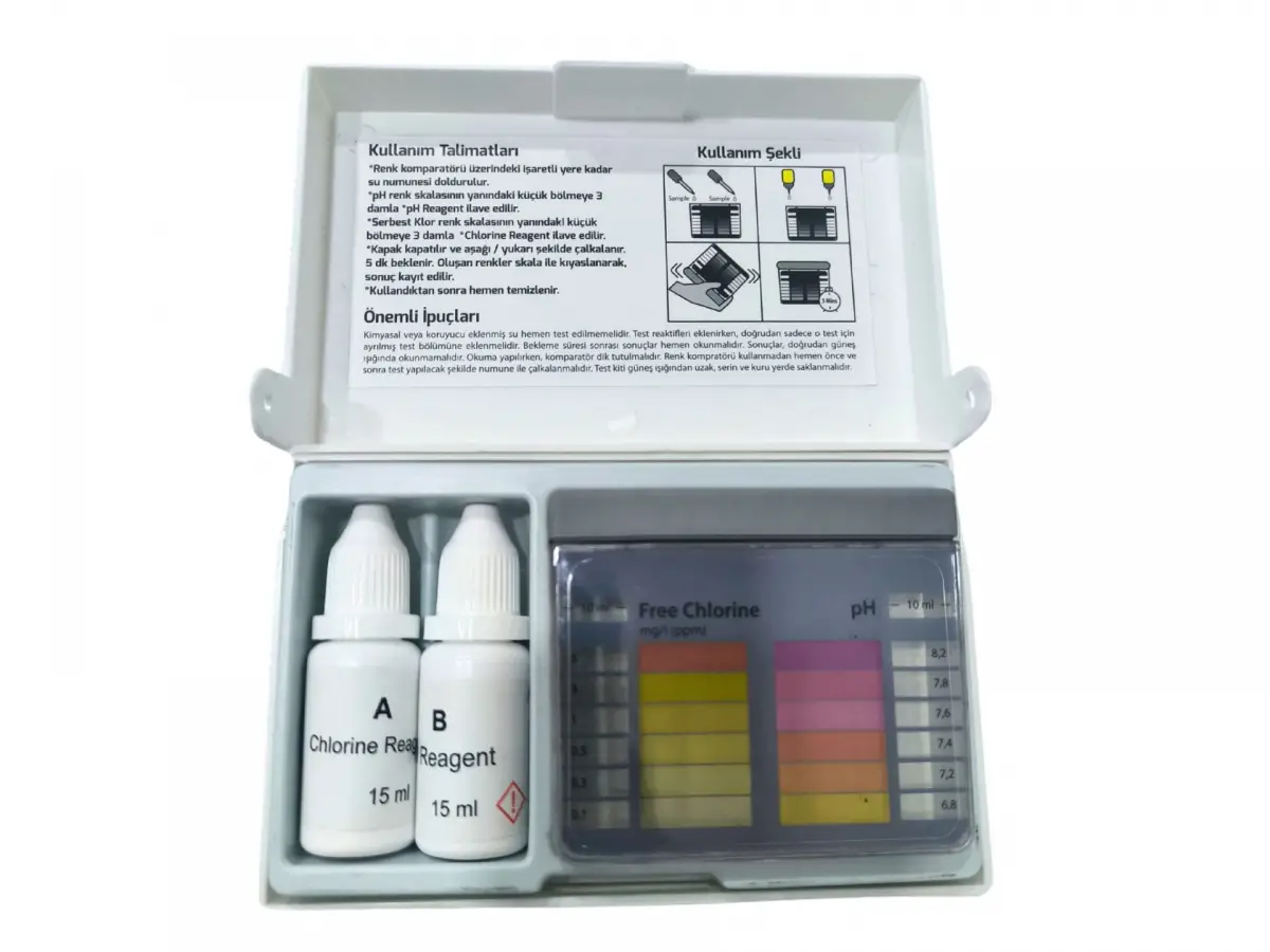 Sıvılı Ph-Cl Test Kiti